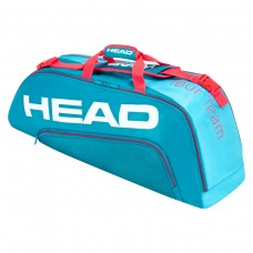 HEAD TOURTEAM COMBI 6PACK 283150 BLUE/PINK TENNIS BAG