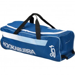 Kookaburra Pro 5.0 Wheelie Bag Blue/white Cricket
