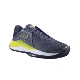 Babolat Propulse Fury 3 Clay Grey Mens Tennis Shoe