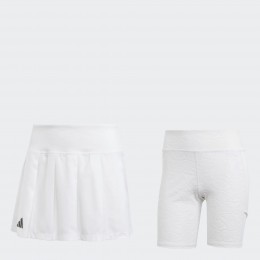 Adidas Pleat Skirt Pro Ia7025 White Ladies Tennis