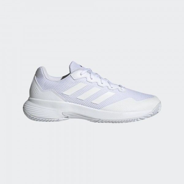 Adidas Gamecourt 2 Ig9568 White Mens Tennis Shoes