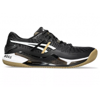 ASICS GEL RESOLUTION 9 CLAY 1041A458-001 BLACK