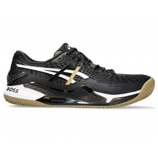 ASICS GEL RESOLUTION 9 CLAY 1041A458-001 BLACK