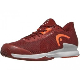 Head Sprint Pro 3.5 Clay 273144 Dark Red Mens Tennis Shoes