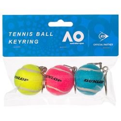 Dunlop Australian Open Keyring 3 Piece