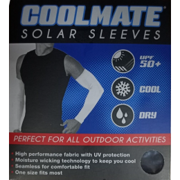 Coolmate Solar Sleeves Black