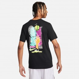 Nike Nkct Df Tee Open Sp24 Fq4936-010 Black