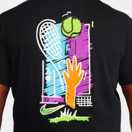 Nike Nkct Df Tee Open Sp24 Fq4936-010 Black