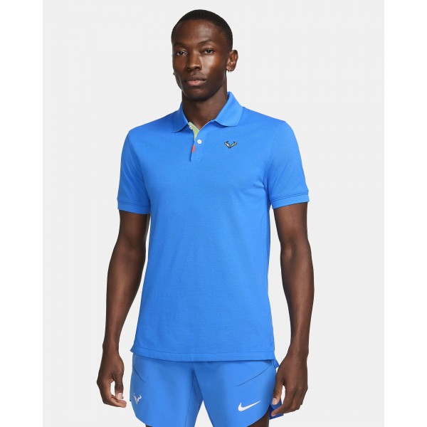 Nike Polo Df Rafa Slim Dd8532-435 Photo Blue