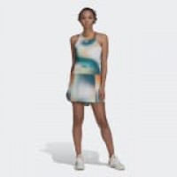 Adidas Mel Mtbr Dress Ha7610 White/green/teal Ladies Tennis