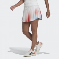 Adidas Melbourne Match Skirt Hc7700 White Ladies Tennis