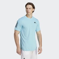 ADIDAS CLUB 3STRIPE TEE IJ4880 AQUA MENS TENNIS 