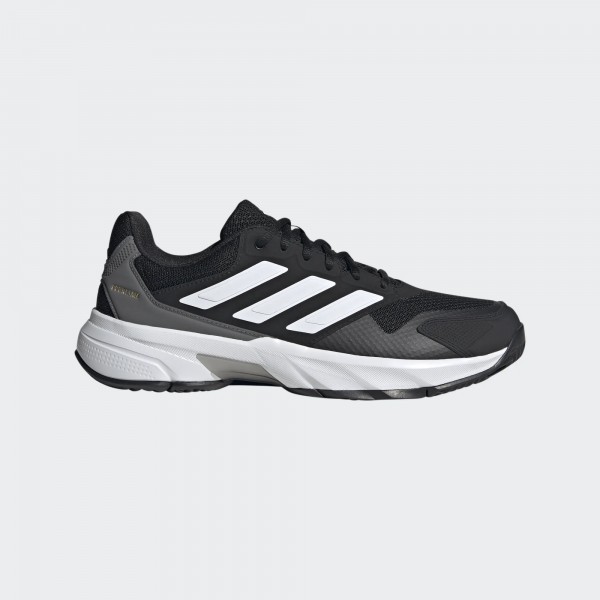 Adidas Courtjam Control 3 If0458 Black Mens Tennis