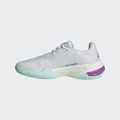 Adidas Barricade 13 IF9130 White Ladies Tennis Shoes