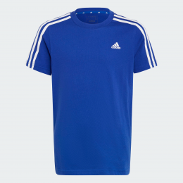 Adidas U 3Stripe  IC0604 Blue Junior Tee
