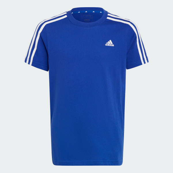 Adidas U 3Stripe  IC0604 Blue Junior Tee