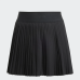 Adidas Club Pleat Skirt Black Girls' Tennis Skirt JC6728