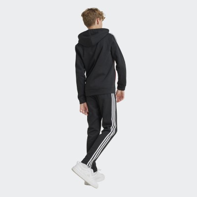 Adidas 3 stripe TIB fleece tracksuit IY1792 black junior