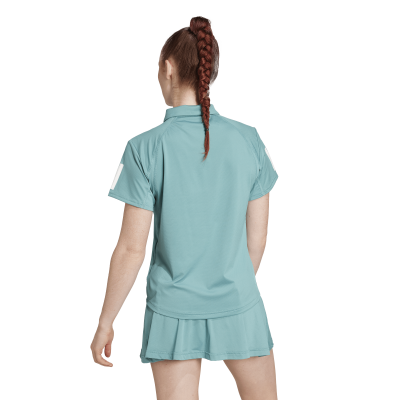 Adidas Club Polo JW2949 Power Teal Women's Tennis Shirt