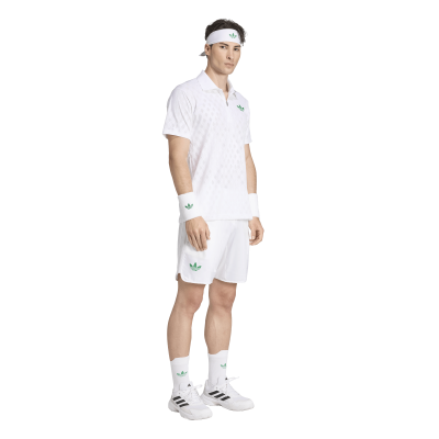 Adidas Polo Pro JL9675 – White Wimbledon 2025 Men’s Tennis Polo