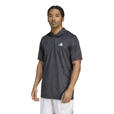 Adidas Club Graphic Polo JM1205 Carbon Men's Tennis Polo