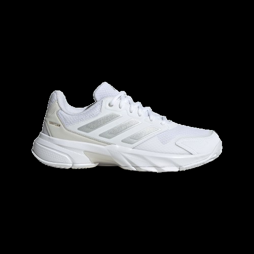 Adidas Courtjam Control 3 ID2457 White Womens Tennis Shoes