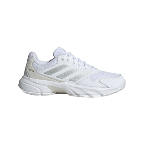 Adidas Courtjam Control 3 ID2457 White Womens Tennis Shoes