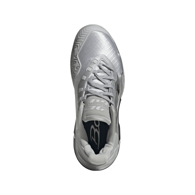 Adidas Barricade 13 SE JR4223 Silver Womens Tennis Shoe