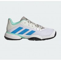 ADIDAS BARRICADE GY4017 WHITE/BLUE JUNIOR TENNIS SHOE
