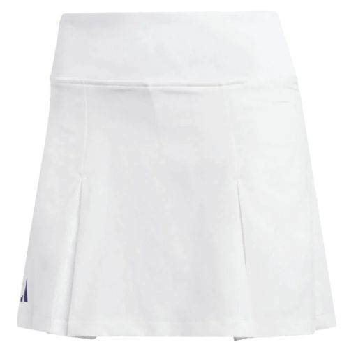 Adidas Club Pleat Skirt Ht7184 White Ladies Tennis