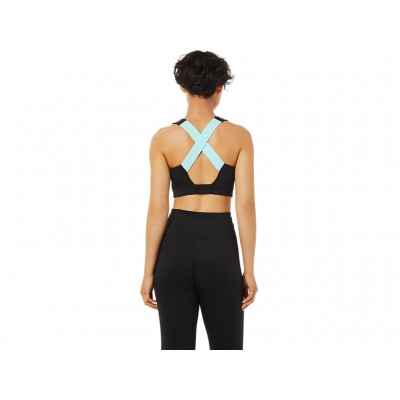Asics Cross Back Strapped Bra 2032c259-001 Black Ladies
