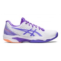 Asics Solution Speed Ff 2 1042a136-104 White Ladies Tennis Shoes