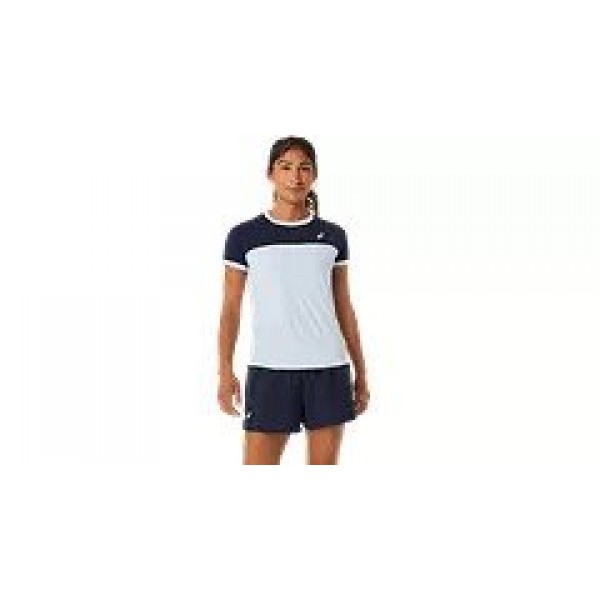 Asics Court Ss Top 2042a262-408 Soft Sky Ladies Tennis