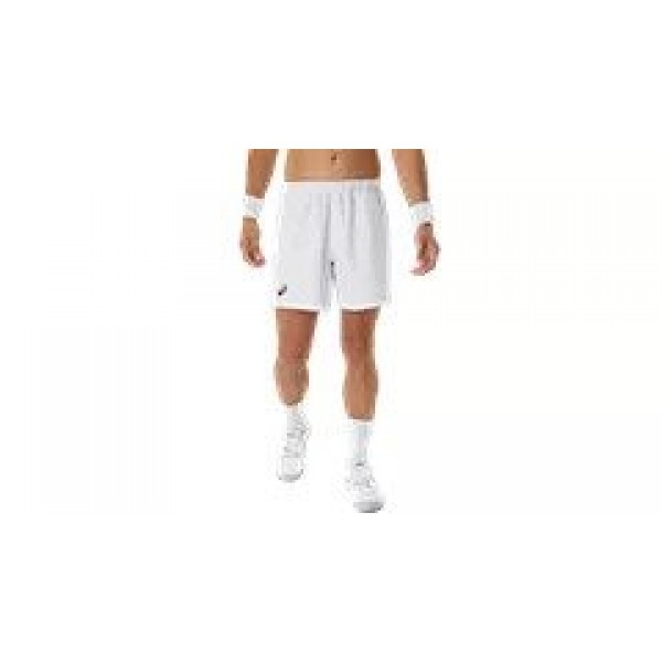 Asics Court 7inch Short 2041a260-100 White Mens Tennis