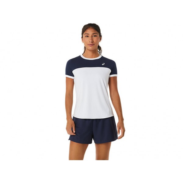 Asics Court Ss Top 2042a262-102 White Ladies Tennis