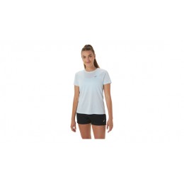 Asics Silver Ss Top 2012c267-404 Sky Ladies T-shirt
