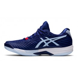 Asics Solution Speed Ff 2 Clay 1042a134-404 Dive Blue Ladies Tennis