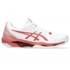 ASICS SOLUTION SPEED FF2 WHITE/LIGHT GARNET WOMENS TENNIS