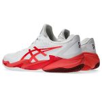 Asics Court FF3 Novak Clay 1041A521-966 White Mens Tennis Shoes