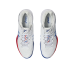 Asics Court FF3 Novak Clay 1041A499-100 White Mens Tennis Shoes