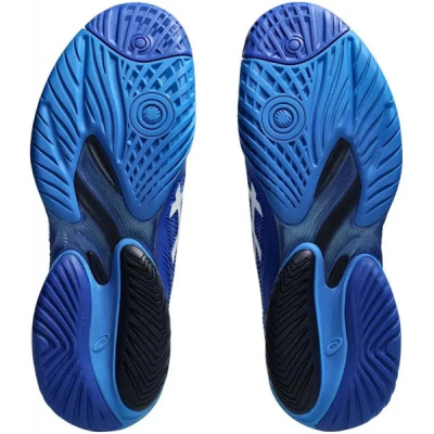 Asics Court FF 3 Novak 1041A522-965 Tuna Blue Mens Tennis Shoe
