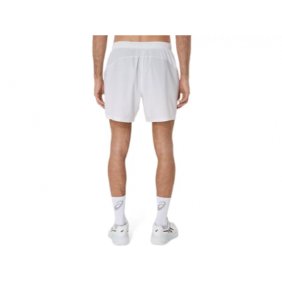Asics court 7inch short 2041A344-100 white mens tennis shorts