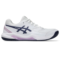 Asics Gel Dedicate 1042A237-104 White Womens Tennis Shoes