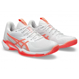 Asics Solution Speed Ff3 1042a250-100 White Ladies