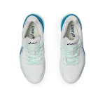 Asics Gel Resolution 9 1042A208-102 White Womens Tennis Shoes