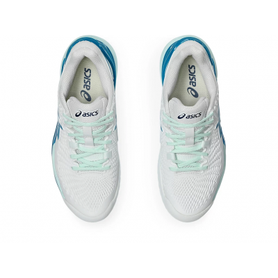 Asics Gel Resolution 9 1042A208-102 White Womens Tennis Shoes