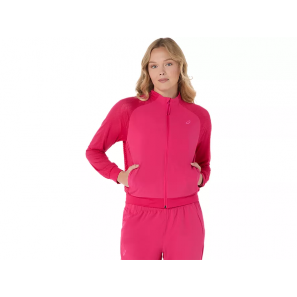 Asics Match Jacket 2042A364-725 Bright Rose Womens