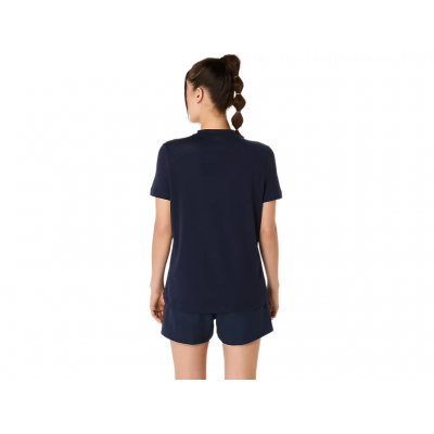 Asics Court SS Top 2042A371-400 Midnight Womens