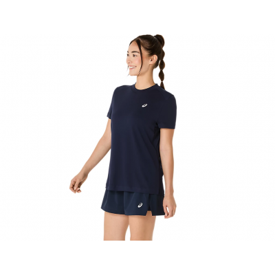 Asics Court SS Top 2042A371-400 Midnight Womens