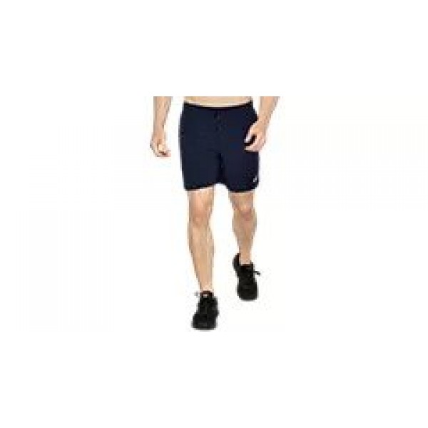 Asics 7inch Woven Train Short 2031d522-400 Peacoat